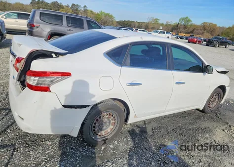 2014 Nissan Sentra S из США, поврежденный, VIN 3N1AB7AP0EY273703